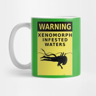 WARNING: Xenomorph Infested Waters Mug